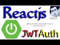 Jwt SpringBoot Reactjs Token Authentication Project Example