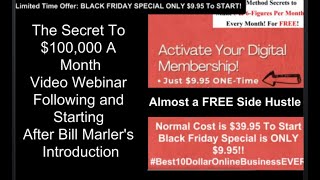 myEcon Black Friday Special Is Practically a FREE Side Hustle! ONLY $9.95 | Plus my signup rotator!