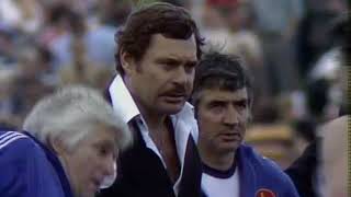 Footage of Ron Barassi During 3qtr Time 1978 Round 6 Geelong Vs Nth Melb at Kardinia Park 1978