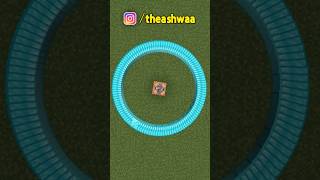 How to make Perfect Circle in Minecraft | No Mods #minecraft #hindi #realistic #mcpe #tipsandtricks