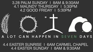 Holy Week Services at Bethany