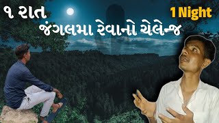 ભૂત અને જંગલી જાનવરો થી ભરેલા જંગલ માં રાત || Night camping in forest || Team004