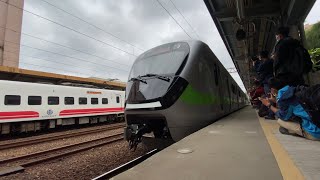 2021.4.4 台鐵 樹林車站 第三月台 5450次 EMU900區間快電聯車 列車進站