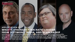 What is Stronger Than Hate? Lessons from Testimony, Media, and Scholarship