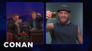 Conan & Andy Toast Conor McGregor Ahead Of UFC 229 | CONAN on TBS