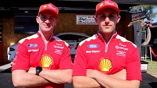 Will Davison v Anton De Pasquale in the Repco Pitstop Challenge