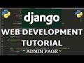 Django Tutorial - Admin Dashboard