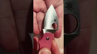 The Spyderco Squeak—two inches of awesome knife from Italy!