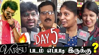 DAY 5🔥 Varisu Public Review💥 Day 5 Varisu Review | Varisu Movie Review Latest 🔥 Thalapathy Vijay