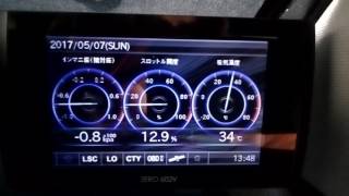 コムテック ZERO602VをOBDⅡでゴルフVヴァリアントに接続