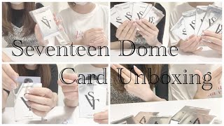 seventeen Dome Card Unboxing / セブチ ドーム トレカ 開封動画