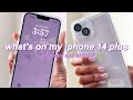 What’s On My iPhone 14 Plus | simple setup, app ideas, and more!