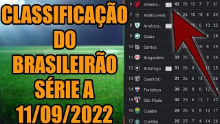 CLASSIFICAÇÃO DO BRASILEIRÃO 2022 - TABELA DO BRASILEIRÃO 2022 - CAMPEONATO BRASILEIRO 2022 SÉRIE A