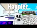 Marshmello - Happier (Fortnite vs Minecraft)