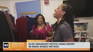 CBS2's Elise Finch learns KonMari method of tidying up