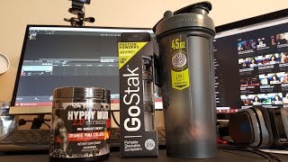 Pro45 45 OZ Blender Bottle + Hyphy Mud 2 0 Pre Workout UNBOXING!!!