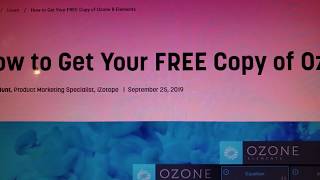 FREE Ozone FREE HiRes Music + $65 SAND3 Acustica Audio