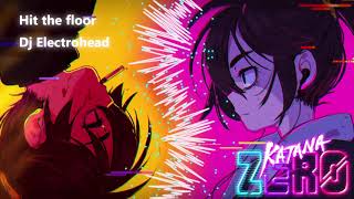 KATANA ZERO Original Soundtrack  / Dj Electrohead - Hit the floor / Music visualization 60 FPS
