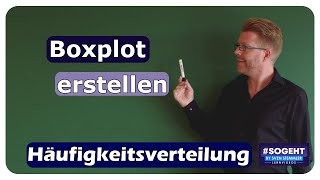 Boxplot erstellen - Häufigkeitsverteilung - einfach und anschaulich erklärt