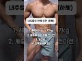 내추럴 체지방률에 따른 하체 fitness workout transformation gym 운동 헬스 bodybuilding 내추럴 헬린이 변화 하체운동 하체