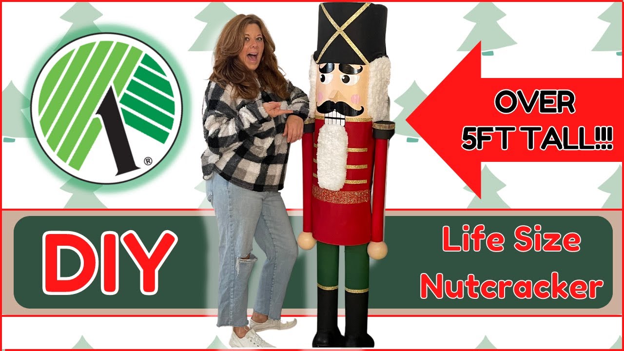 Dollar Tree Life Size Nutcracker At Pearlie Ruiz Blog