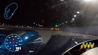 Night laps in the Gibson-powered Riley Mk. 30 VisitFlorida Prototype car with GoPro telemetry