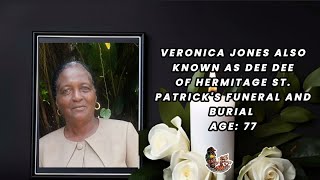 Veronica Jones also known as Dee Dee of Hermitage St. Patrick's Funeral and Burial