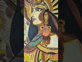 how to draw an egyptian queen cleopatra art that speaks history art painting egypt viral