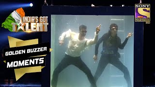 Akshay Kumar Joins Jaydeep For An Underwater Dance! | India's Got Talent | Golden Buzzer Moments