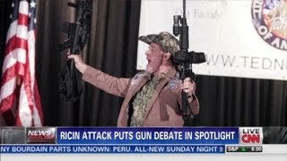 Ricin attack triggers gun debate