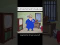 Funniest prison break ever #cartoon #animation #anime #shorts