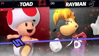 Ultimate  S  (P1) Toad  vs Rayman (CPU) (Version 13.0.3) (By Ryujinx)