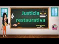 Justicia restaurativa