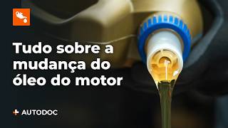 Quando, porquê e como mudar o óleo do motor | Dicas da AUTODOC