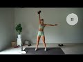 30 min full body build and burn hiit workout with weights dumbbells build strength burn fat