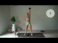 30 min full body build and burn hiit workout with weights dumbbells build strength burn fat