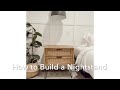 How to Build a Nightstand with Cane Webbing