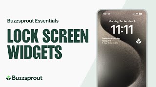 Lock Screen Widgets for iOS — Buzzsprout Essentials