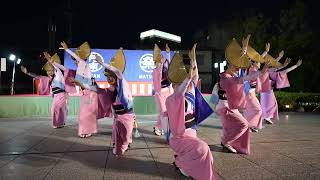 うしお連 📍阿南の夏まつり 阿波踊り競演大会 (市役所演舞場) 2024-07-20T19:37