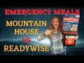 Mountain House vs Readywise: Which emergency food option is better?