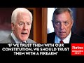 John Cornyn Clashes With Dick Durbin Over Amendment Allowing Judges To Carry A Firearm