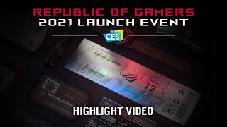 ROG 2021 CES Launch Event Highlight Video - For Those Who Dare | ROG