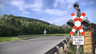 Spoorwegovergang Jibou (RO) // Railroad crossing // Trecere la nivel