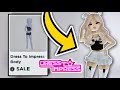 ROBLOX ADDED THE DRESS TO IMPRESS BUNDLE..