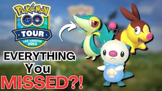 Everything You Might Have Missed Unova Tour PoGo