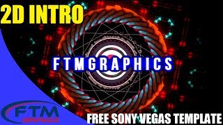 2D Intro - Free Sony Vegas Template
