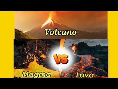 Volcano Formation Difference Between Magma Lava Effects Of