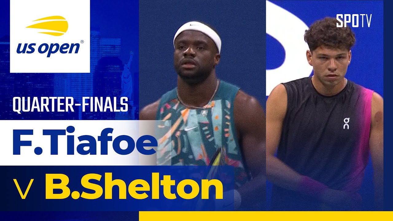 [US Open] F.Tiafoe Vs B.Shelton H/L - YouTube