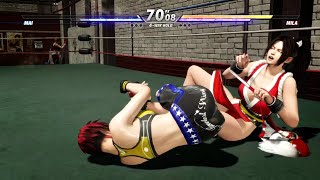 😡【DOA6】不知火舞vsミラ　デッド オア アライブ6　DEAD OR ALIVE 6　Mai Shiranui