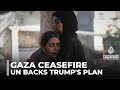 UN backs Trump's Gaza ceasefire plan: Washington set to form new ‘board of peace’